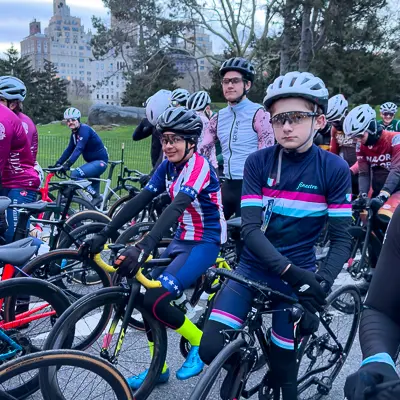 Star Track Cycling at Central Park Road Race 6 Apr 2024