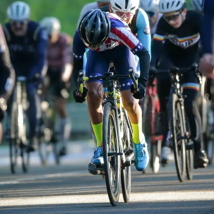 Star Track Cycling at Central Park Road Race 11 May 2024. Photo by Celine Hoogenboom / Bicycle Racing Pictures.