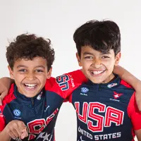 Ari and Max from Star Track Cycling